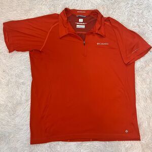 Columbia Mens Omni Wick Evap Freeze Zero Wicking Accelerated Polo Shirt XL